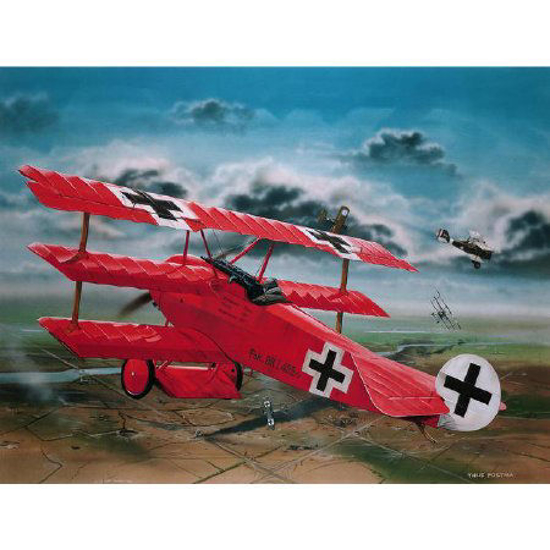 Poza cu 4744 Revell Fokker Dr1 Manfred von Richthofen 1:28