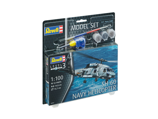 Poza cu Set model Revell SH 60 Navy Helicopter 1: 100 64955
