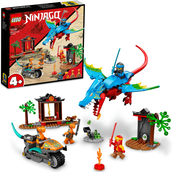 Poza cu LEGO® NINJAGO® - Templul dragonilor ninja 71759, 161 piese