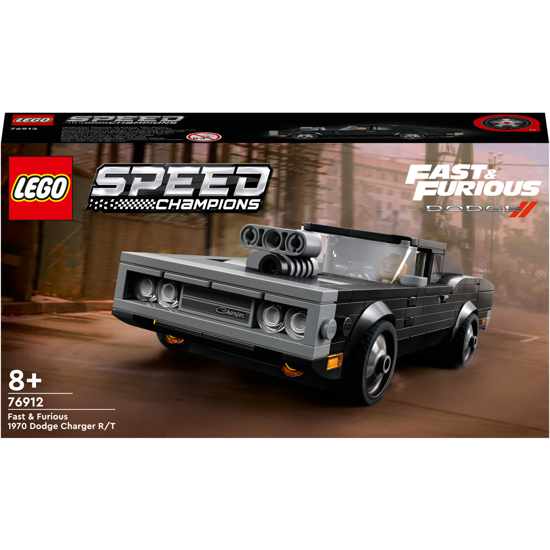 Poza cu LEGO® Speed Champions - Dodge Charger R/T 1970 Furios si iute 76912, 345 piese