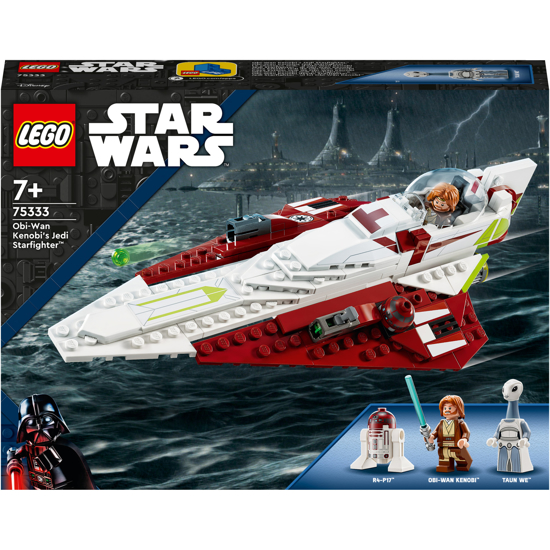Poza cu LEGO® Star Wars™ - Jedi Starfighter™-ul lui Obi-Wan Kenobi™ 75333, 282 piese
