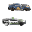 Poza cu HOT WHEELS SET 2 MASINUTE METALICE PULL BACK MUSCLE AND BLOWN SI ALPHA PURSUIT 1:43