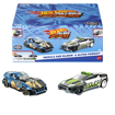 Poza cu HOT WHEELS SET 2 MASINUTE METALICE PULL BACK MUSCLE AND BLOWN SI ALPHA PURSUIT 1:43