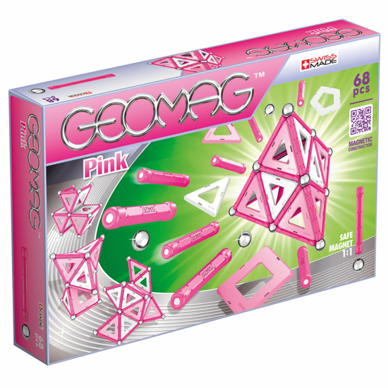 Poza cu Geomag set magnetic 68 piese Pink, 342