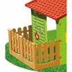 Poza cu Casuta de joaca de exterior pentru copii MochToys Garden House mare cu gardut 10498