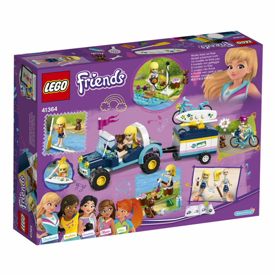 Poza cu LEGO® Friends - Vehiculul cu remorca al Stephaniei 41364
