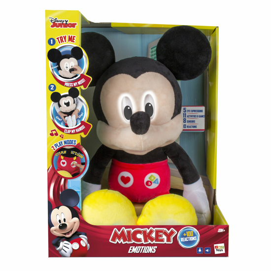 Emulate Cook Roadblock Jucarie de plus intercativa Disney, Mickey Mouse Emotions - lb. romana