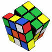 Poza cu Cub Rubik in cutie albastra, 3x3x3