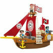 Poza cu Set Cuburi de Construit Barca Piratilor Abrick