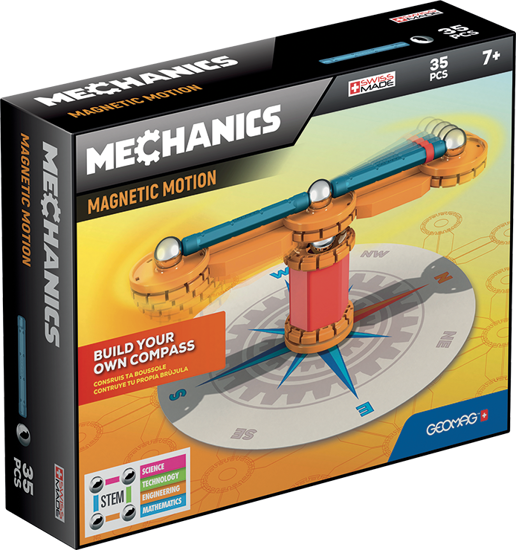Poza cu Geomag set magnetic 35 piese Mechanics  Magnetic motion, 770