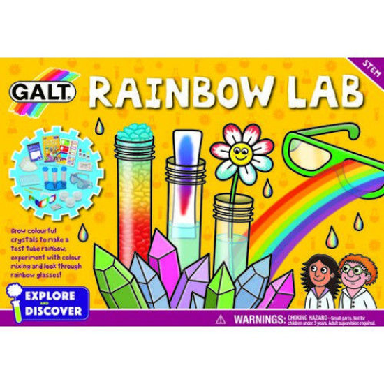Poza cu Set educativ Galt - Rainbow lab 12 experimente