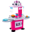 Poza cu Bucatarie pentru copii Mochtoys Chefs cu 26 de accesorii Pink, 10146