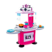 Poza cu Bucatarie pentru copii Mochtoys Chefs cu 26 de accesorii Pink, 10146