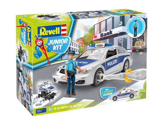 Poza cu Revell Junior Kit Mașină de poliție incl Figura 0820