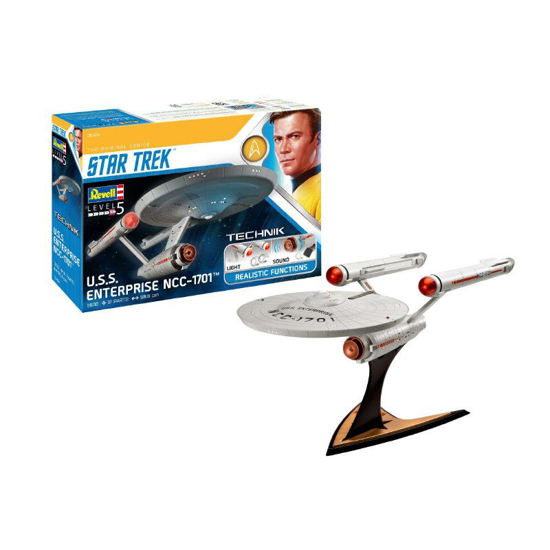 Poza cu Revell Technik Star Trek USS Enterprise NCC 1701 1: 600 0454