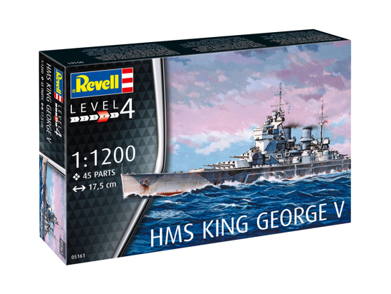 Poza cu Revell HMS King George V 1: 1200 5161