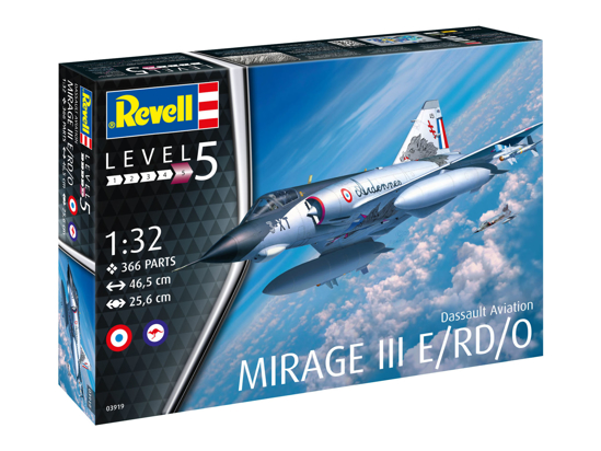 Poza cu Revell Dassault Mirage III E 1:32 3919