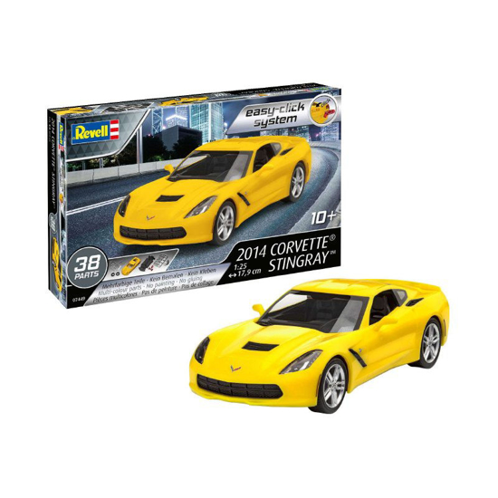 Poza cu Revell Easy Click 2014 Corvette Stingray 1:25 7449