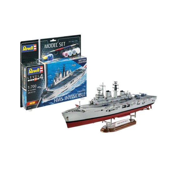 Poza cu Set model Revell HMS Invincible Falkland War 1: 700 65172