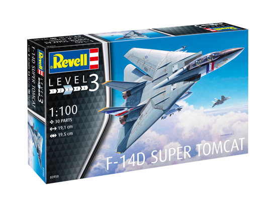 Poza cu Revell F14 Super Tomcat FALL ITEM 1: 100 3950