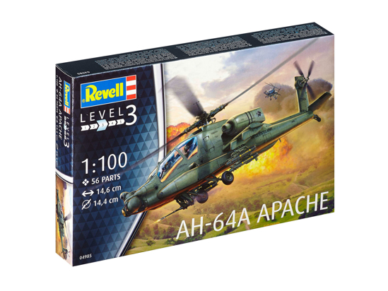Poza cu Revell AH 64A Apache 1: 100 4985