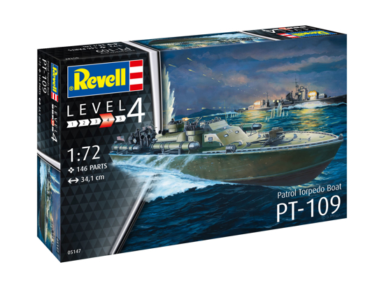 Poza cu Revell Patrol Torpedo Boat PT109 1:72 5147