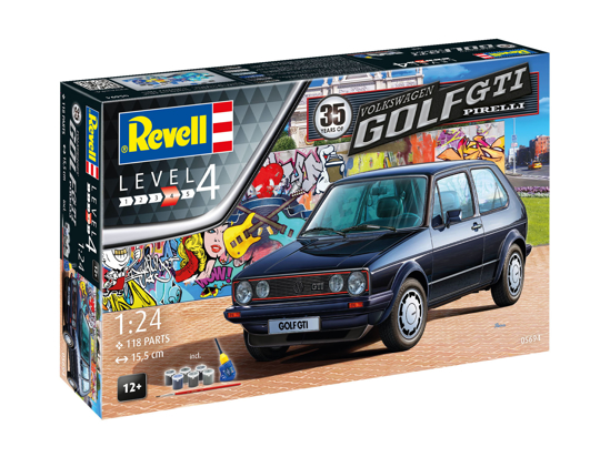 Poza cu Set cadou Revell 35 Years VW Golf 1 GTi Pirelli 1:24 5694