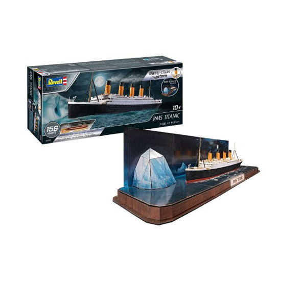 Poza cu Set cadou Revell RMS Titanic și Puzzle 3D Iceberg 1:24 5599