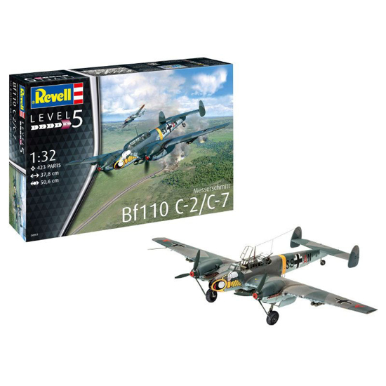 Poza cu 4961 Revell Messerschmitt Bf110 C 7 4961