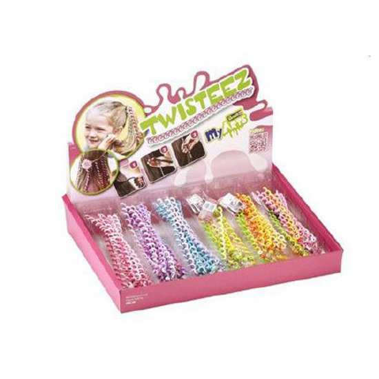Poza cu Revell MyArts Twisteez Ornament pentru păr pentru fetițe 25cm 1 buc roz 30800