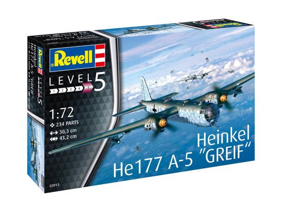 Poza cu Revell Heinkel He177 A 5 Grief 1:72 3913