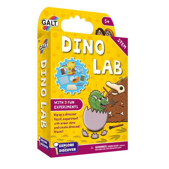 Poza cu Kit pentru experimente Galt - Dino lab