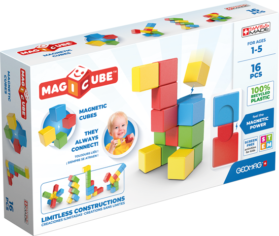 Poza cu Magicube 16 piese  FColor Recycled 067