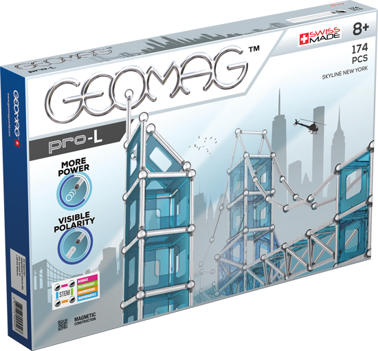Poza cu Geomag set magnetic 174 piese Panels Skyline NY, 027