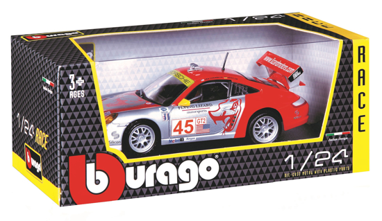 Poza cu Masina BBurago Race  1/24 PORCHE 911 GT, 28002