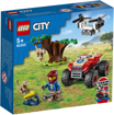 Poza cu LEGO® City  ATV de salvare a animalelor sălbatice 60300