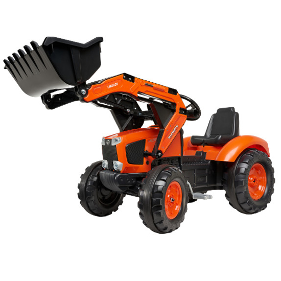 Poza cu Tractor cu pedale pentru copii FALK, portocaliu, FK 2062D