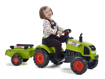 Poza cu Jucarie tractor pentru copii cu pedale si remorca, Falk, 2041C