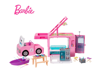 Poza cu Masinuta Barbie 3 in 1 - Rulota de vis, GHL93