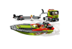 Poza cu LEGO City Great Vehicles - Transportor de barca de curse 60254