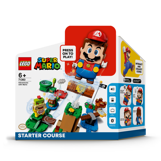 Poza cu LEGO Super Mario - Aventurile lui Mario set de baza 71360, 231 piese