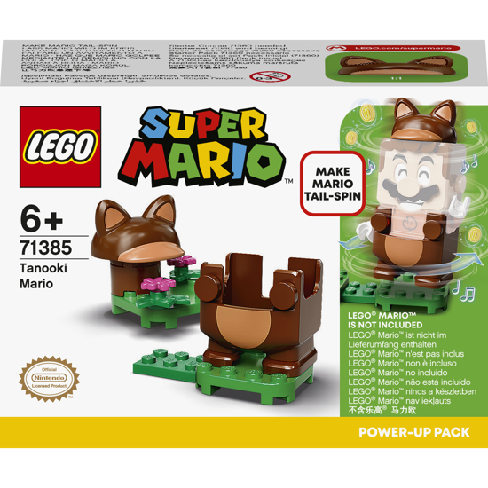 Poza cu LEGO Super Mario - Costum de puteri: Mario Tanooki 71385, 13 piese