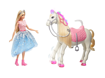 Poza cu Papusa Barbie Princess Adventure si calul ei magic