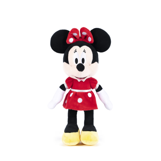 Poza cu Jucarie de plus Disney Minnie cu rochita rosie, 35 cm