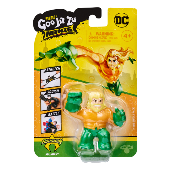 Poza cu Figurina elastica Goo Jit Zu Minis Aquaman