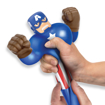Poza cu Figurina elastica Goo Jit Zu, Captain America 41038-41057