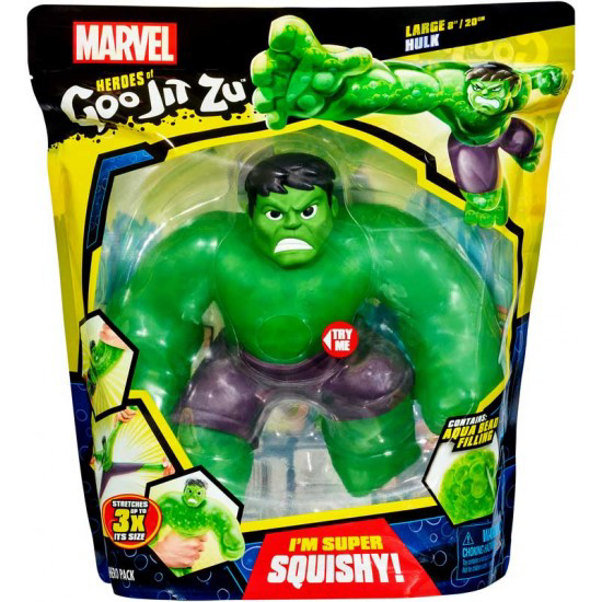 Poza cu Figurina elastica Goo Jit zu Hulk 20cm 41106