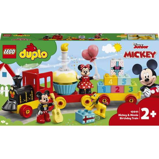 Poza cu LEGO DUPLO - Trenul zilei aniversare Mickey si Minnie 10941, 22 piese