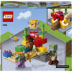 Poza cu LEGO Minecraft - Reciful de corali 21164, 92 piese