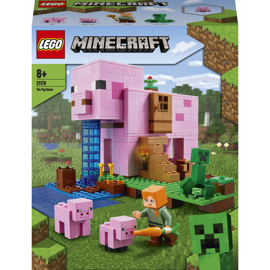 Poza cu LEGO Minecraft - Casa purcelusilor 21170, 490 piese